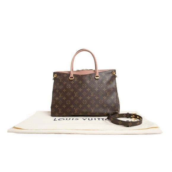 Louis Vuitton Monogram Bois de Rose Brown Pallas Shoulder Bag - Picture 2 of 10